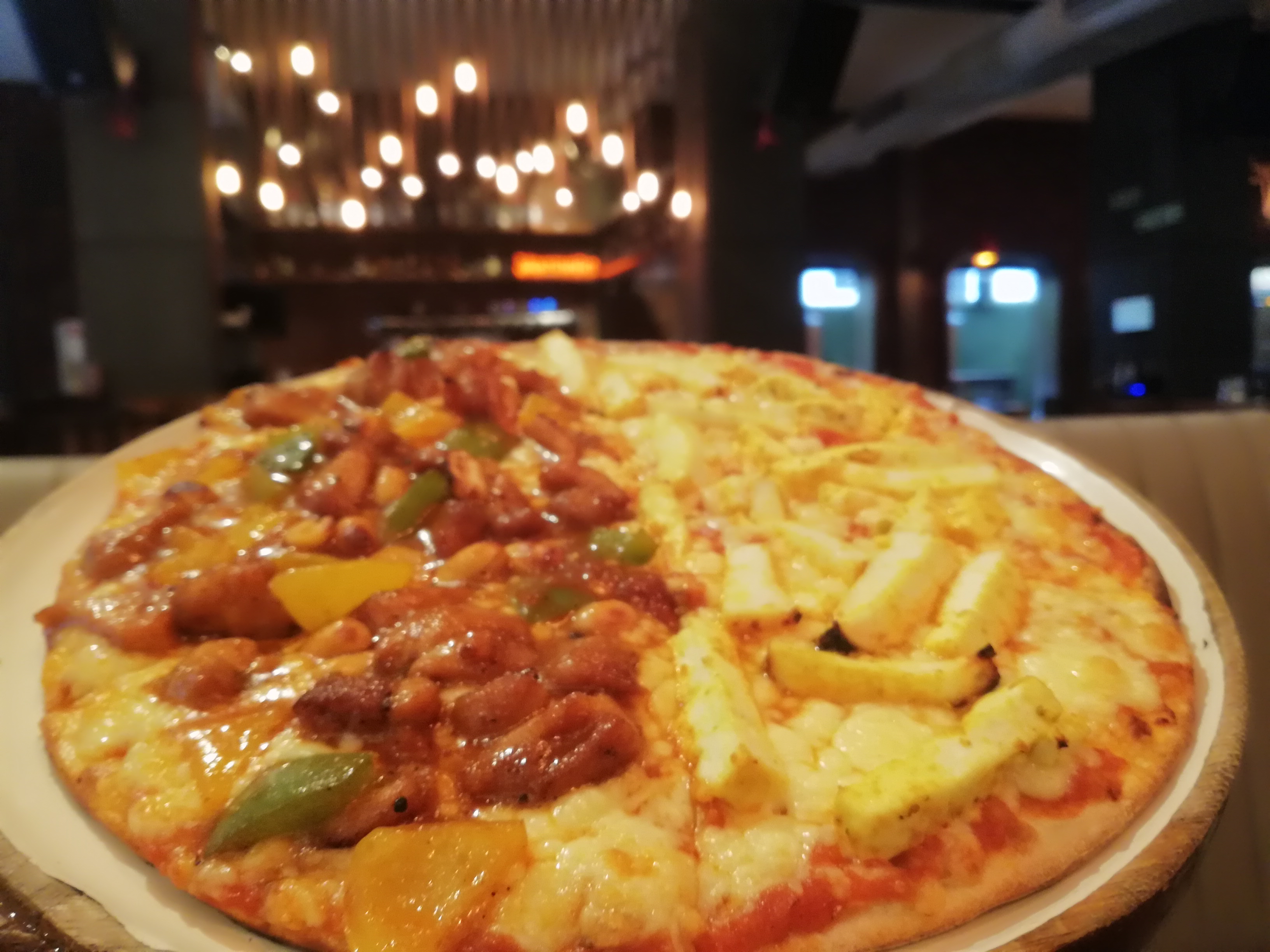 Paneer Tikka and Kung Pao Chicken Pizza - My Regular Place